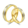thumbnail image 2 of Twill Wedding Ring for Couple Valentine Lover EngageMenst Promise, 2 of 3