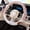 Pink, variant on 25th Anniversary Car Steering Wheel Cover, Mischievous Bear Fashion Creative Cartoon Cute Steering Wheel Cover, Cool and Breathable Sweat Absorbent Anti-Slip, Suitable for Cars, Car Interior Set