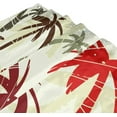 thumbnail image 3 of Dreamtimes Shower Curtain and Rug Set, Silhouettes Tropical Coconut Palm Trees Polyester Waterproof Bath Curtain and Mat for Bathroom with Hooks, 72" x 72", 3 of 6