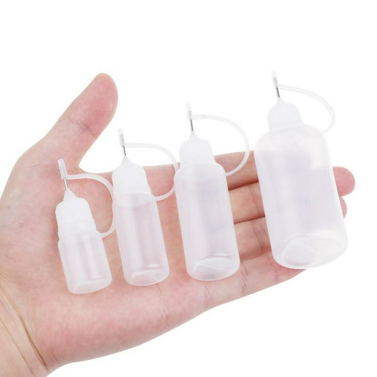 HeroNeo 12Pcs Oil Applicator, LDPE Needle Oiler, Precision Gun Oil Bottle  with Long Stainless Needle Tip Easy to Use for Gun Oil 