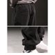 thumbnail image 4 of Pantalones largos para hombre, estilo casual, con cintura elástica y bolsillos, a la moda para exteriores, 4 of 7