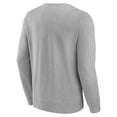 thumbnail image 3 of Men's Fanatics Heather Gray Oklahoma State Cowboys Applique Fleece Pullover Sweatshirt, 3 of 3