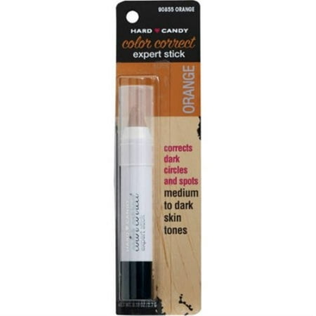 Color Correct Expert Stick Orange #90855, Corrects Dark Circles & Spots, Intended to help neutralize dark circles and spots on medium to dark skin tones. By Hard Candy From