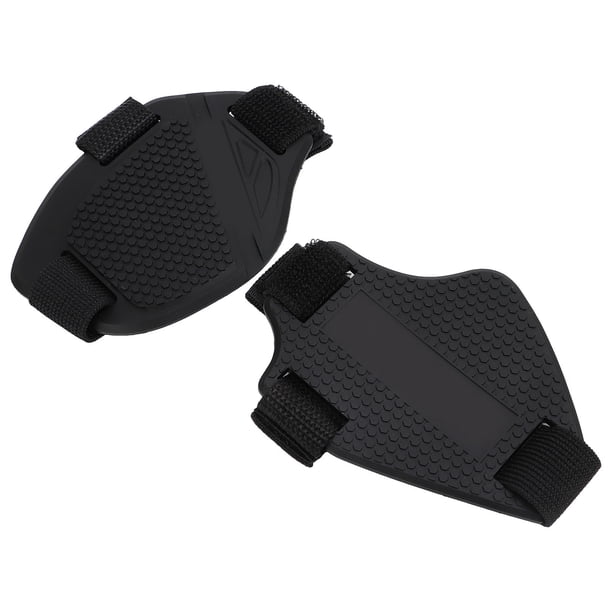 2 piezas de almohadillas para zapatos de motocicleta, de PVC, antideslizantes, protectores para zapatos de motocicleta para carreras de carretera