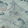 thumbnail image 2 of Dalyn Rugs Premium Machine Washable Mayfield AMF762 Teal 9' x 12' Rug, 2 of 7