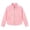 Pink, variant on FAIWAD Boys Girls Warm Fleece Coat Zip up Collar Jacket Kids Soft Cozy Casual Daily Outerwear