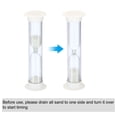 thumbnail image 4 of Uxcell 1 Minute Sand Timer, 6pack Small Sandy Clock, Count Down Sand Glass White, 4 of 5