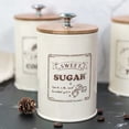 thumbnail image 4 of 3x Sugar Set with Lid Kitchen Storage Jar Food Container, 4 of 6
