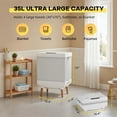 thumbnail image 2 of AKDSteel Towel Warmer Bucket, 20L/35L Large Capacity with 2 Heating Modes, LED Screen, Bottom Heating Columns, and 20/40/60/90 Min Auto Shut-Off—Fits Towels, Bathrobes, Blankets, Spa, 2 of 6