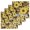 Yellow Brown, variant on Spring Flowers Kitchen Dish Towels for Drying Dishes Set of 3, Farmhouse Botanical Brown Yellow Daisy Waffle Weave Microfiber Hand Tea Bathroom Towels Quick Dry & Absorbent Towel 15.7x23.6