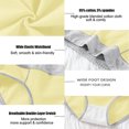 thumbnail image 5 of Underwear for Women Cotton High Waist Panties Seamless Full Coverage Briefs Soft Strech Ladies Breathable Panties 3 Pack, 5 of 9