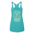 thumbnail image 2 of Wild Bobby Loyal To One Dedicated Steadfast In Faith | Religious Bible Verse John 14:6 Inspirational/Christian Women Tri-Blend Racerback Tank Top, Tahiti Blue, X-Large, 2 of 6