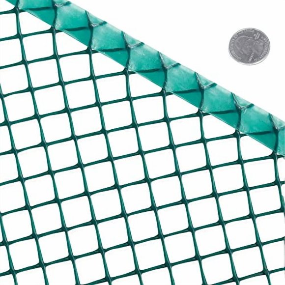 Fencer Wire Green Diamond Plastic Poultry Netting with 3/4" Diamond Mesh (2 ft. x 25 ft.)