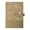 Coffee, variant on A5 Reusable Notebook Leather Journal, 224 Pages Lined Writing Diary with Metal Buckle Closure, Business Notebook for Office Travel, Coffee