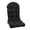 A-290Black, variant on WYanRUI Thick Tufted Polyester High Back Patio Chair Cushion, Non Tie On Replacement Seat Pad for Garden Rocker Glider Porch Indoor Outdoor Furniture Supplies