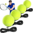 thumbnail image 1 of 4 Packs Tennis Ball With String Tennis Er Er Tool Tennis Ball, 1 of 2