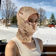 thumbnail image 5 of Unique Bargains 1 Pc Quick-drying Ice Silk Snake Pattern Balaclava Face Mask Brown, 5 of 5