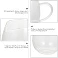 thumbnail image 6 of QUMONIN 350ml Glass Gong Fu Tea Cup & Milk Pitcher Set, 6 of 8