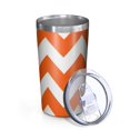 thumbnail image 2 of Orange Modern Art Geometric 10oz Tumblers Stainless Steel Tumbler with Lid and Straw,Vacuum Insulated Double Wall Travel Tumbler Cups with Cleaning Brush for Coffee, Tea, 2 of 4