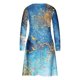thumbnail image 4 of Vestido de jersey con cuello en V y manga larga estampado a la moda para mujer Pompotops  hdfakjf8376, 4 of 5