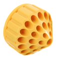 thumbnail image 1 of Nail Drill Storage Case Rotatable Drill Pin Storage Box Workshop Organization Yellow 10.5X10.5X9CM Practical Design 1Pcs, 1 of 3