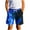 Blue, variant on Cethrio Boys Athletic Shorts, Drawstring Casual Holiday Sports Summer Shorts Blue Size 10-12 T