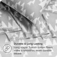 thumbnail image 3 of Bare Home Flannel Sheet Set - 100% Cotton - Deep Pocket - King, Winter Alpine, 4-Pieces, 3 of 4
