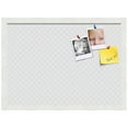 thumbnail image 2 of PinPix 21x15 Custom Cork Bulletin Board Light Grey Diamond Poster Board Has a Fabric Style Canvas Finish, Framed in Light Grey Diamond, by ArtToFrames (PinPix-524), 2 of 6