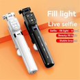 thumbnail image 4 of Wireless Selfie Stick Tripod Stand with Light Bluetooth Remote Extendable Tripod suitable for Mobile Phone Video Recording, 4 of 5