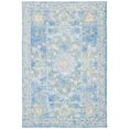 thumbnail image 3 of SAFAVIEH Micro-Loop Shanelle Floral Area Rug, Blue/Green, 8' x 10', 3 of 10