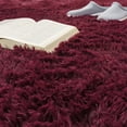 thumbnail image 4 of Paco Home Shag Rug Super Light & Cozy in Purple - 3'11" x 5'7" (4'x6'), 4 of 5