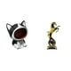 thumbnail image 1 of Estatua de escritorio con forma de gato, figura de caballo, llavero, cuenco de resina, contenedor decorativo, adorno único, adecuado para sala de esta, 1 of 8