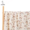 thumbnail image 2 of Kangobaby70 % Bambú + 30% Algodón Envolturas para bebés Envolturas de algodón Muselina para bebés Mantas para recién nacidos Pañal grande Edredón de muselina de bambú Tan Jianjun  unisex, 2 of 2