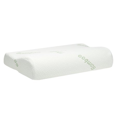 High Density Bamboo Memory Foam Bed Pillow Hypoallergenic Cool