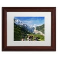 thumbnail image 3 of Trademark Fine Art "A New Day in the Swiss Alps" Canvas Art by Philippe Sainte-Laudy, White Matte, Black Frame, 3 of 4