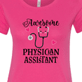 thumbnail image 4 of Inktastic Awesome Physician Assistant for Pa Women's T-Shirt, 4 of 5