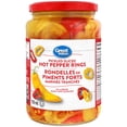 thumbnail image 1 of Great Value Pickled Sliced Hot Pepper Rings, 1 of 5