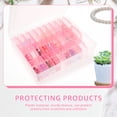 thumbnail image 3 of Wekvgz Bead Organizer Box Plastic Bead Storage Container Portable Small Bead Storage Box with 132 Labels Bead Storage Case Bead Organizer Container for Holding Necklace Bracelet Earring, 3 of 11