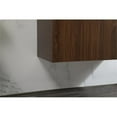 thumbnail image 5 of 36 inch single bathroom vanity in walnut with backsplash, 5 of 8