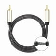 thumbnail image 3 of Coaxial Digital Audio Cable Gold-Plated & Braided Subwoofer Cable RCA Male to Male HiFi SPDIF Stereo Audio Cable, 3 of 7
