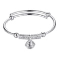 thumbnail image 3 of Women 925 Sterling Silver Charm Bracelet Jewelry, 3 of 5