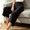 Black, variant on Womens High-Waist Wide-Leg Capri Pants with Smocked-Waistband and Side-Pockets, Practical Style for daily commutes Orange M