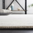 thumbnail image 5 of SAFAVIEH Abstract Greg Striped Wool Area Rug, Ivory/Light Blue, 5' x 8', 5 of 12