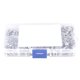 thumbnail image 1 of 400pcs M3 304 Stainless Steel Pan& Flat Hex Socket Head Cap Screws Set with Box, 1 of 4