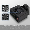thumbnail image 4 of Apevia SFX-AP500W Mini ITX Solution/Micro ATX/SFX 500W Power Supply, 4 of 7