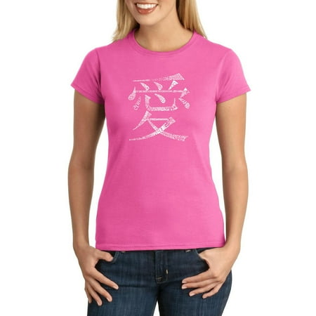 Juniors' LANGUAGES OF THE WORLD Word Art Graphic Tee