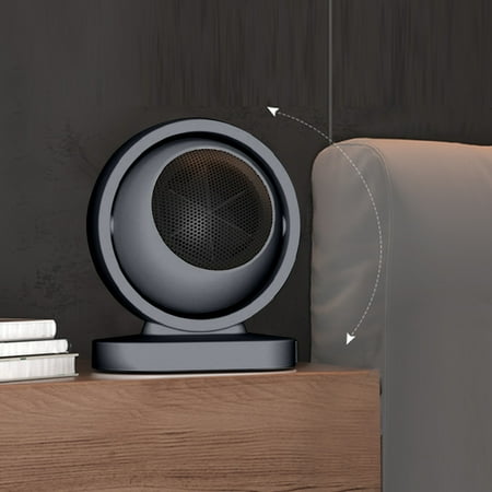 

Space Heater Space Heater Ceramic Electric Desktop Heater High Output Fan For Home Bedroom Office Desk Indoor Use Space Heaters For Indoor Use Portable Heater Heaters For Indoor Use