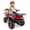 Red, variant on OLAKIDS 24V Kids ATV Quad with 5Mph Max Speed, Spring Suspension, LED Lights, Music & Story Player, Big Tires, 2 Storage Spaces, Ride On Car for Boys Girls Ages 3+