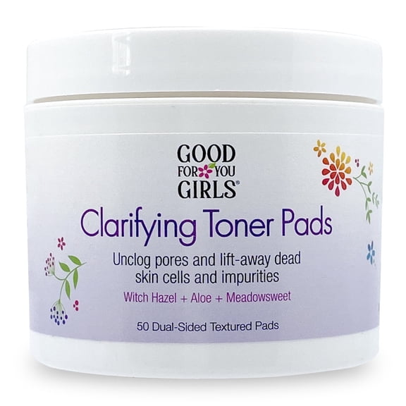 Good For You Girls Pore Cleansing Toner Pads 50 Count