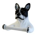 thumbnail image 2 of Portarrollos de papel higiénico con forma de perro, portarollos decorativo con francés para cocinas comerciales y autocaravanas., 2 of 8